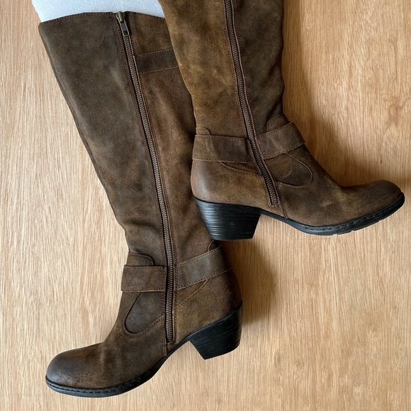 NEW Born Kylli Tobacco Suede Boots - Picture 2 of 16